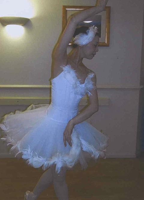 Chelsea Ballet - Atsuko as the Dying Swan