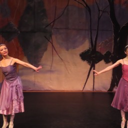 Chelsea Ballet dancers in the Pas de Quatre from Swan Lake