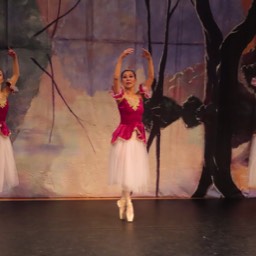 Chelsea Ballet dancers in Waltz of the Flowers from The Nutcracker