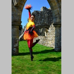 Chelsea Ballet dancer at Bayham Abbey