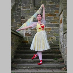 Chelsea Ballet dacers at Nymans Gardens